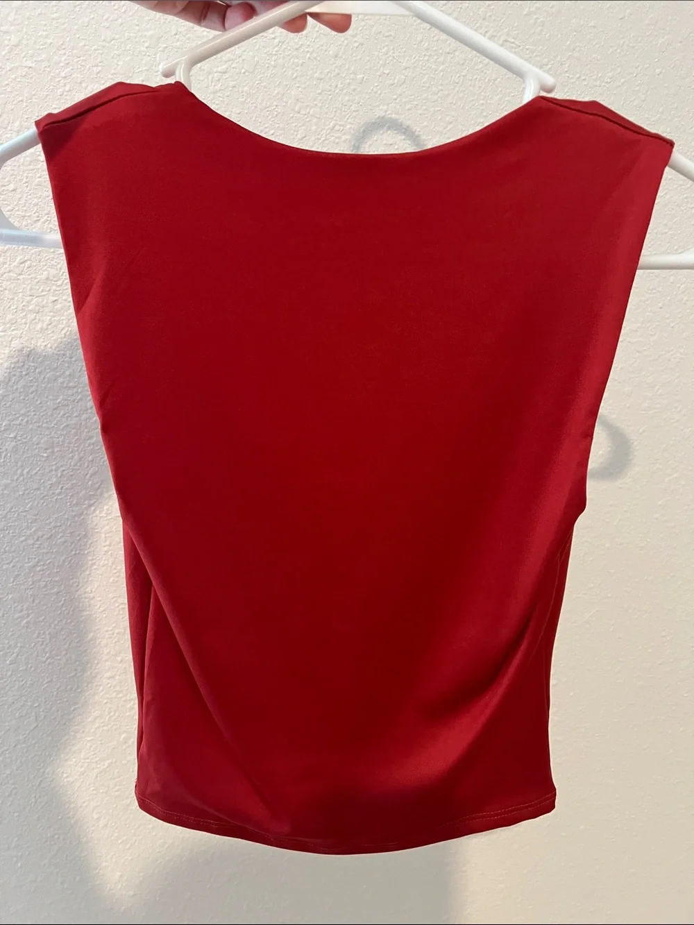 live in the moment red sleeveless